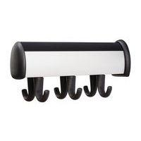 Portemanteau mural Allure - Modèle 8A - Nbr patère : 6 - Noir - Image principale