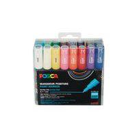 Set 16 markers assortis pointe fine 1 mm - Posca