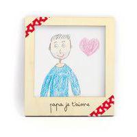 Cadre photo type polaroid bois 94x100x4mm thumbnail image 3