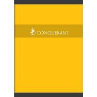 CONQUERANT Cahier A4 Petits Carreaux 5mm 192 Pages Agrafées Couverture Carte Coloris Assortis - Image 2