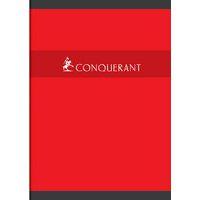 CONQUERANT Cahier A4 Petits Carreaux 5mm 192 Pages Agrafées Couverture Carte Coloris Assortis thumbnail image 3
