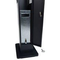 Cendrier-poubelle colonne sur socle Manutan - 2L/8L thumbnail image 9