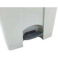 Poubelle plastique agroalimentaire 30 L gris - Image 3