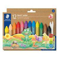 Etui de 12 craies a la cire noris junior - Staedtler