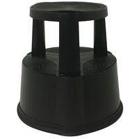 Marchepied mobile pro poly. - 2 marches Noir - Image principale