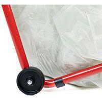 Jeu de roues pour support de sacs volumineux 400 L thumbnail image 4