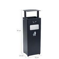 Cendrier-poubelle Manutan - Manutan Expert - Image 2