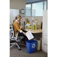 Poubelle rectangulaire Rubbermaid - 26 L thumbnail image 3