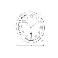 Horloge quartz Ø 38 cm cadran coloris anis thumbnail image 2