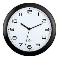 Horloge quartz Ø 30 cm cadran coloris noir - Image principale
