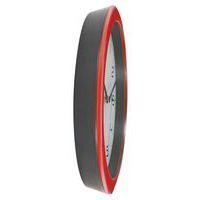 Horloge quartz Ø 30 cm cadran coloris rouge thumbnail image 4
