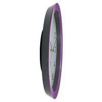 Horloge quartz Ø 38 cm cadran coloris violet thumbnail image 4