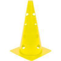 Cône à trous ECO 35 cm - 16 trous sur 4 hauteurs - jaune - Image principale