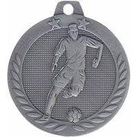 Médaille foot argent - 40mm - Image principale