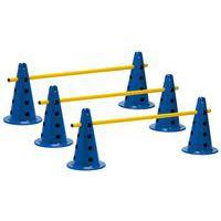 LOT 3 MINI-HAIES CONES 35cm HAUTEUR: 6-14-21-28 cm