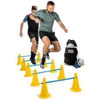 Lot de 3 mini-haies/cônes 35cm multifonctions réglable en hauteur PRO - Image 3