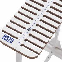Chariot range raquettes de badminton et de tennis de table avec bac thumbnail image 3