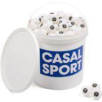 Seau de 200 balles de tennis de table training 40+ blanches thumbnail image 2
