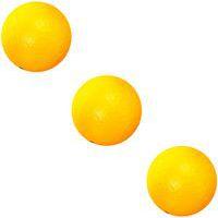 Balle 7cm mousse softelef jaune
