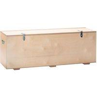 Coffre de rangement / banc en bois - Image principale