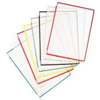 Lot de 5 Pochettes à pivot Tarifold - Housse double - A4 - Rouge thumbnail image 2