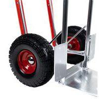 Diable alu - Roue increvable - Bavette fixe - Force 100 kg thumbnail image 3