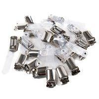 Clip métallique pour badge - Manutan (Lot de 25) thumbnail image 2
