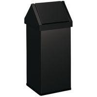 Poubelle avec couvercle basculant de 110 litres Noir - Image principale