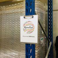 Porte-bloc A4 aluminium magnétique haute résistance Manutan - Image 2