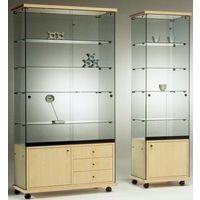 Vitrine Easy E6 - Avec armoire basse et éclairage LED
