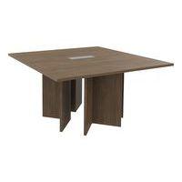 Table de réunion carrée Quatuor trappe pour boitier électrique Manutan Expert thumbnail image 5