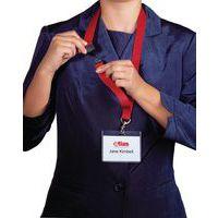 10 lacets Textile Rouge Pour Badge thumbnail image 2