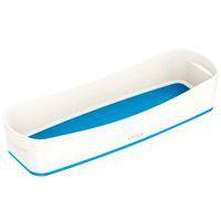 Lot de 4 bacs organiseur MyBox ong Blanc / Bleu - Image principale