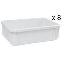 Bac plastique - Longueur 300 à 400 mm - 5 et 10L - Vepabins