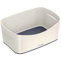 Lot de 4 bacs de stockage MyBox Blanc / Gris - Image principale