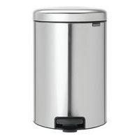 Poubelle à pédale NewIcon 20L inox mat Brabantia - Image principale