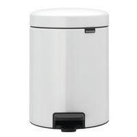Poubelle à pédale NewIcon 5L - Brabantia, Coloris : Blanc - Image principale