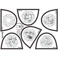 Poubelle plastique agroalimentaire 45 L jaune thumbnail image 5
