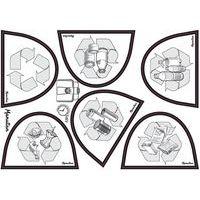 Poubelle plastique agroalimentaire 70 L rouge thumbnail image 2