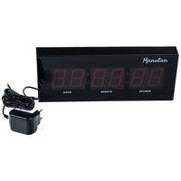 Horloge LED rouge boitier plastique 31 x 12 x 4 cm thumbnail image 2