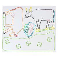 Lot de 5 sculptures carton - vaches thumbnail image 5