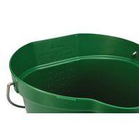 Seau alimentaire gradué avec bec verseur - 12 L Vert - Image 3