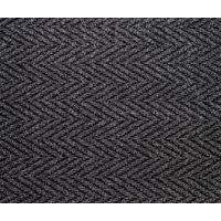 Tapis d'entrée polypropylène à chevrons 150 x 90 cm Anthracite - Image principale