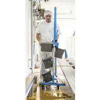 Manche aluminium, Ø31 mm, 1510 mm, Bleu - Image 2