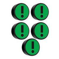 Aimant rond avec symbole Point d'exclamation thumbnail image 5