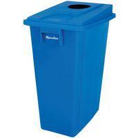 Collecteur pour tri sélectif - 80 L Bleu - Image 4