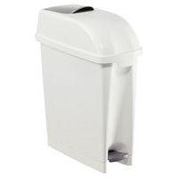 Poubelle pour serviettes hygiéniques - 17 L Blanc thumbnail image 3