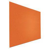 Panneau d'affichage feutre 90 x 120 cm - Sans cadre, Fond coloris : Orange - Image principale