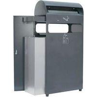 Cendrier-poubelle sur pied - 29 et 48 L - Manutan Expert - Image 3