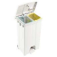 Poubelles agroalimentaire à ouverture centrale - 90 L thumbnail image 3